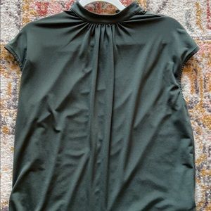 H&M Formal Top in Olive Green